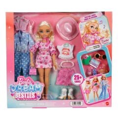 Barbie Dream Besties Festival Kombinleri Barbie Malibu Bebek ve Aksesuarları-  JGH87