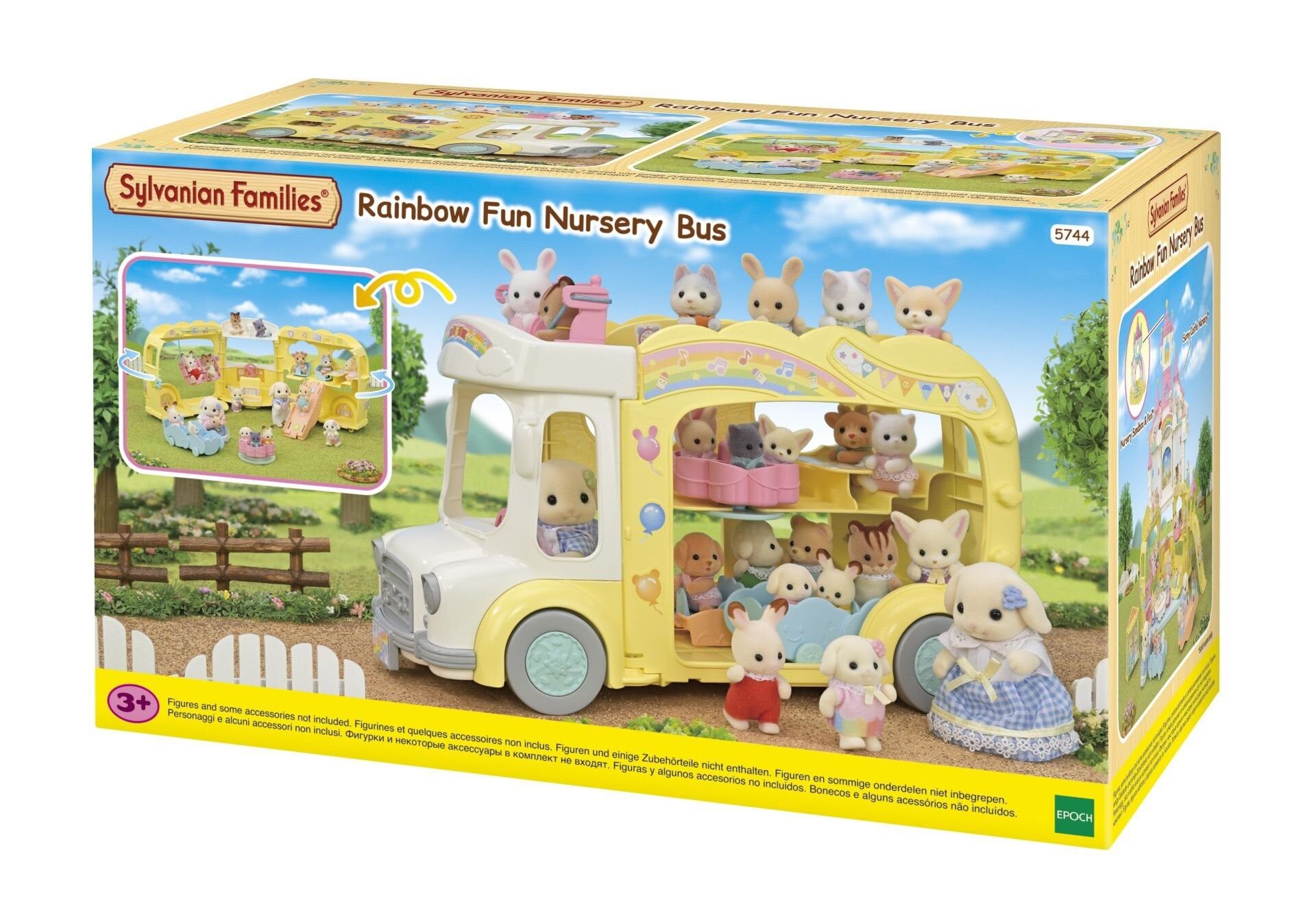 Sylvanian Families Gökkuşağı Anaokulu Otobüsü (5744)