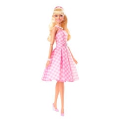 Barbie Movie Barbie Pembe Elbiseli Bebek-  HPJ96
