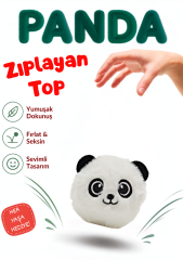 Bounzy Pals Sevimli Panda - Zıplayan Peluş Top