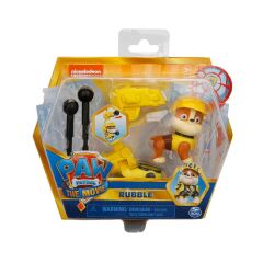 Spinmaster Paw Patrol: The Movie Kahraman Figürleri - Rubble (778988330906)