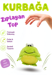 Bounzy Pals Sevimli Kurbağa - Zıplayan Peluş Top