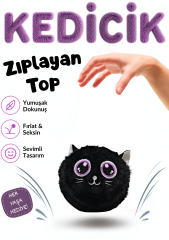 Bounzy Pals Sevimli Kedicik - Zıplayan Peluş Top