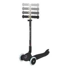 Globber Go Up Deluxe Işıklı Scooter - Siyah