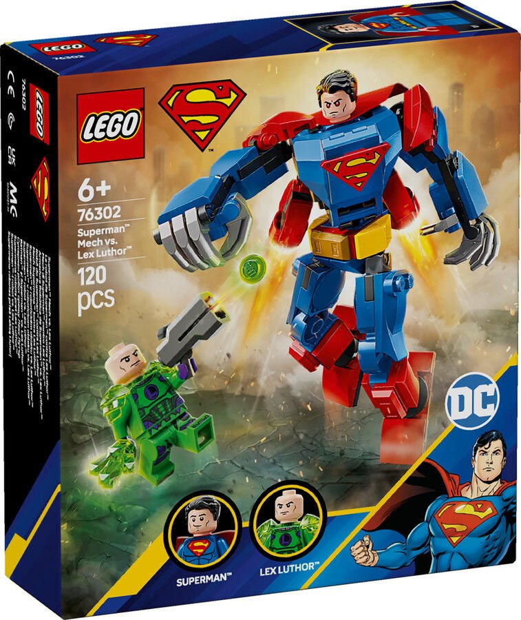 76302 LEGO® DC Superman™ Robotu, Lex Luthor™’a Karşı