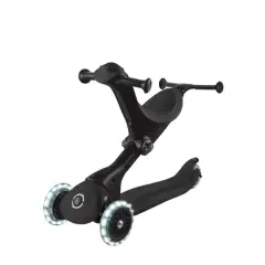 Globber Go Up Deluxe Işıklı Scooter - Siyah