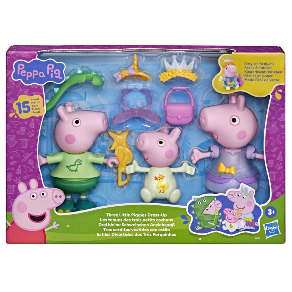 Peppa Pig Giydirilebilir Üç Domuzcuk-  G2508