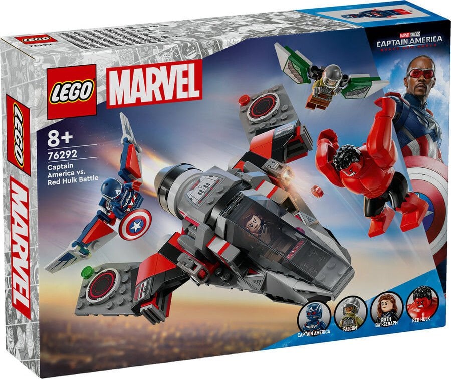 76292 LEGO® Marvel Kaptan Amerika ile Red Hulk Savaşı