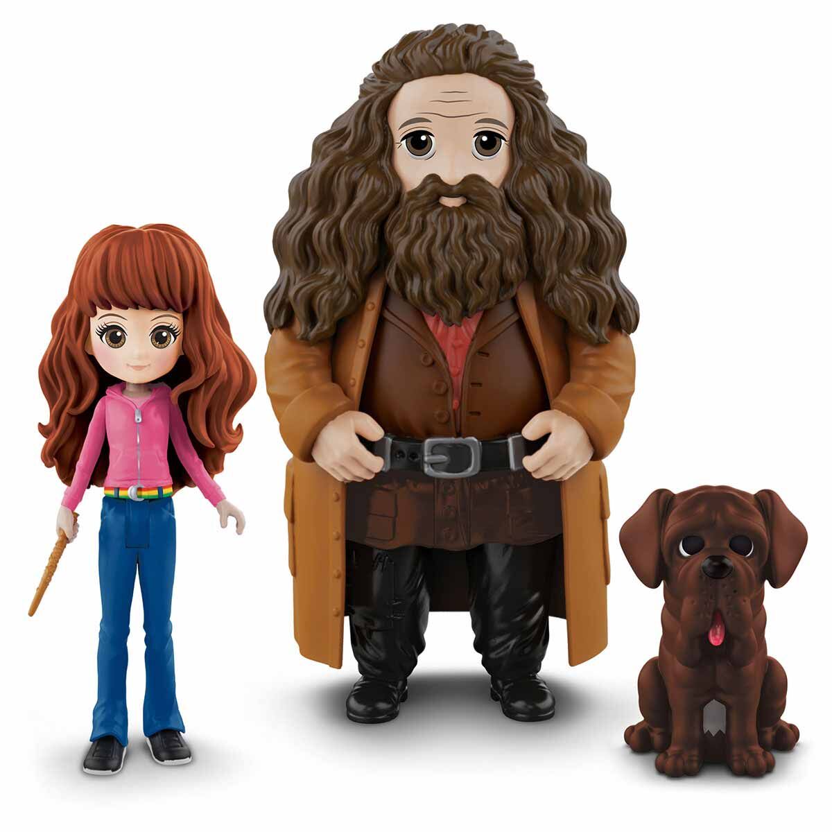 Spinmaster Harry Potter Magical Minis Hermione Granger ve Rubeus Hagrid Dostluk Seti (778988397640)