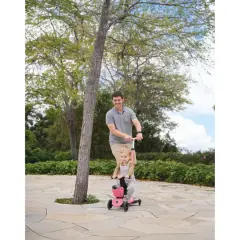 Globber Go Up Baby 360 Işıklı Scooter - Koyu Pastel Pembe