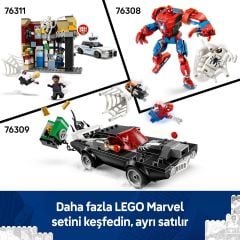 76308 LEGO® Marvel Örümcek Adam Robotu, Anti Venom’a Karşı
