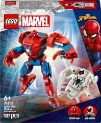 76308 LEGO® Marvel Örümcek Adam Robotu, Anti Venom’a Karşı
