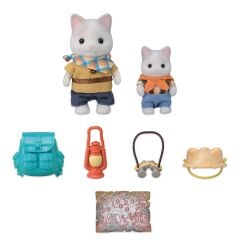 Sylvanian Families Heyecanlı Keşif Seti Latte Kedi Çocuk & Bebek (5763)