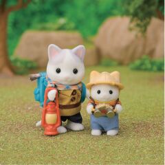Sylvanian Families Heyecanlı Keşif Seti Latte Kedi Çocuk & Bebek (5763)