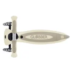 Globber Go Up Baby 360 Işıklı Scooter - Koyu Bej