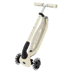 Globber Go Up Baby 360 Işıklı Scooter - Koyu Bej