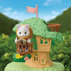 Sylvanian Families Heyecanlı Keşif Seti Latte Kedi Çocuk & Bebek (5763)