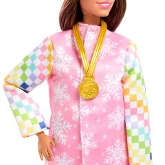 Barbie Kariyer Bebeği Snowboard Sporcusu-  JKF78