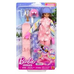 Barbie Kariyer Bebeği Snowboard Sporcusu-  JKF78