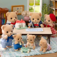Sylvanian Families Bisküvi Ayı Ailesi  (5851)