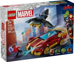 76310 LEGO® Marvel Iron Man Arabası ile Black Panther, Red Hulk’a Karşı