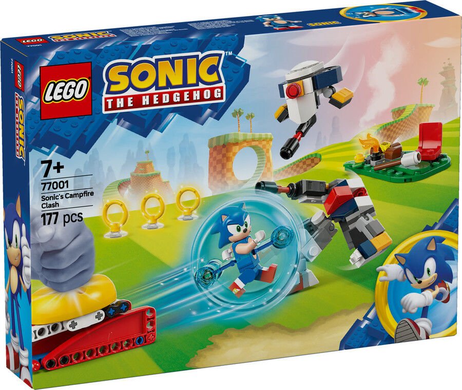 77001 LEGO® Sonic Sonic'in Kamp Ateşi Çarpışması