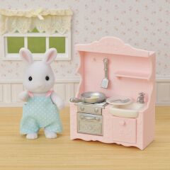 Sylvanian Families Kar Tavşanı Babanın Yemek Pişirme Seti (5678)
