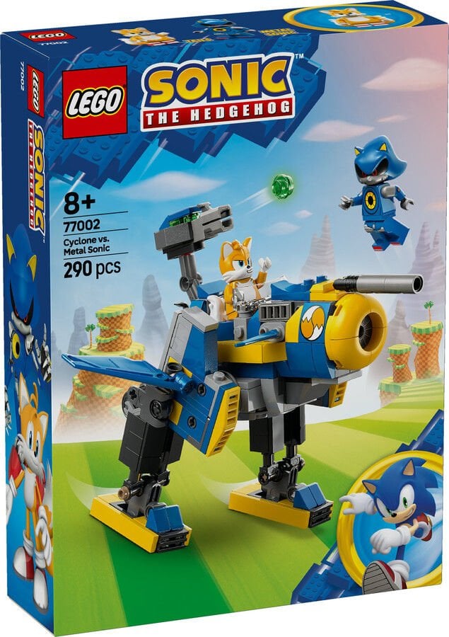 77002 LEGO® Sonic Cyclone, Metal Sonic’e Karşı