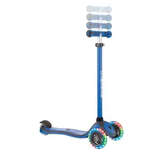 Globber Primo Plus Işıklı Scooter - Lacivert