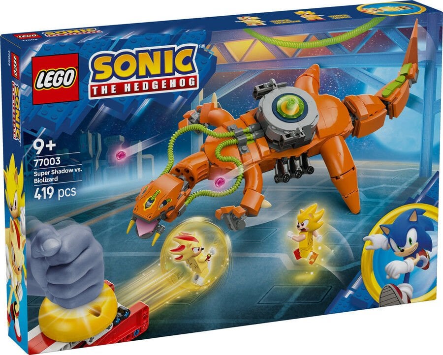 77003 LEGO® Sonic Super Shadow, Biolizard’a Karşı
