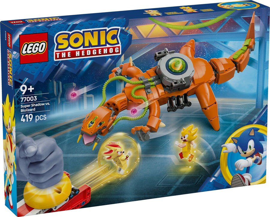 77003 LEGO® Sonic Super Shadow, Biolizard’a Karşı