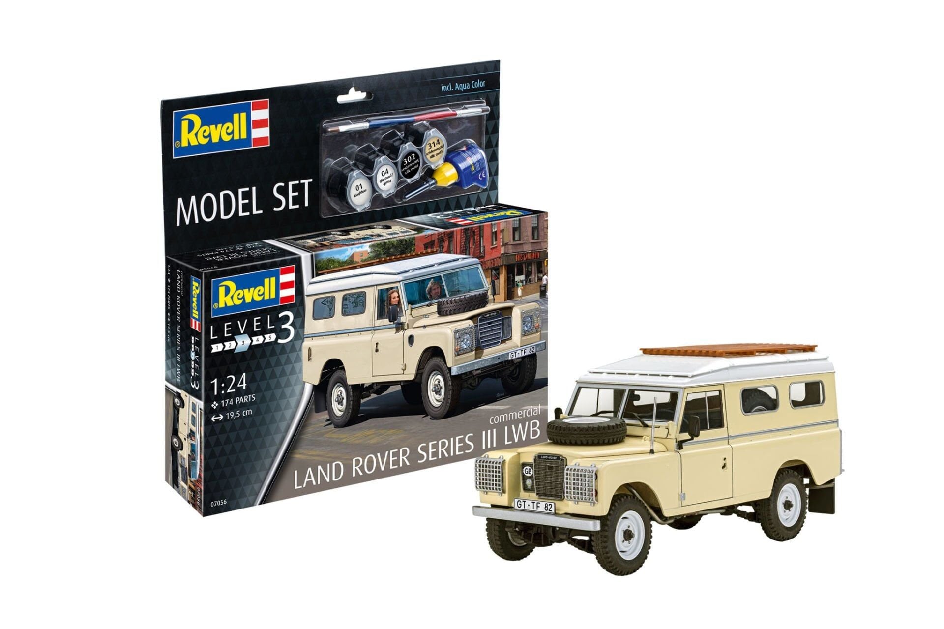 Revell Model Set Land Rover Series III LWB (67056)