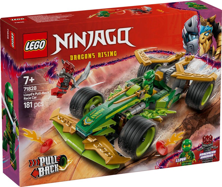 71828 LEGO® NINJAGO Lloyd'un Çek-Bırak Yarış Arabası