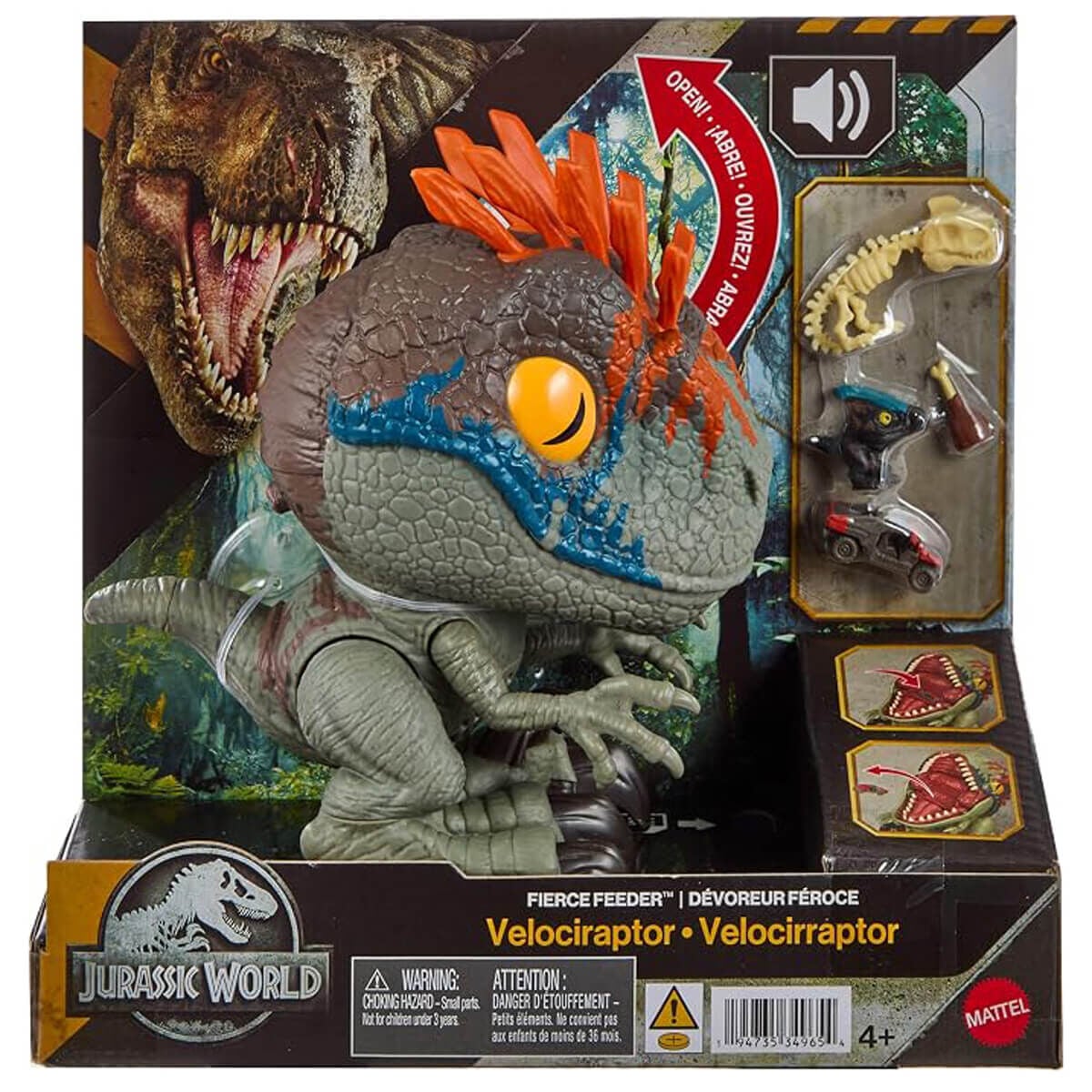 Jurassic World İnteraktif Velociraptor-  JKG86
