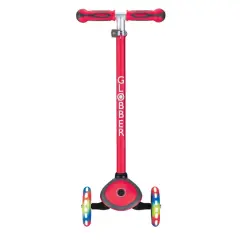 Globber Primo Plus Işıklı Scooter - Kırmızı