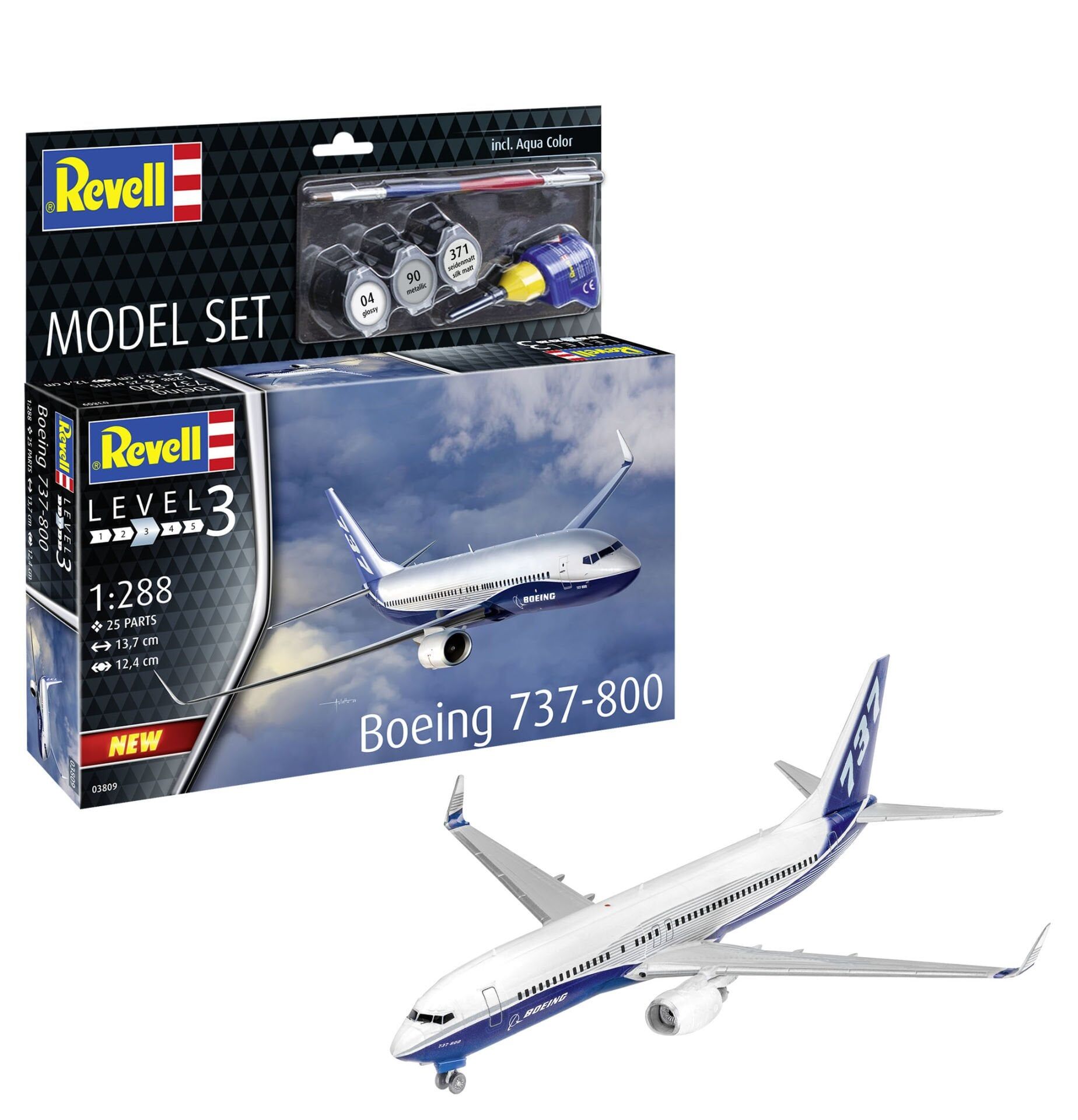 Revell Model Set Boeing 737-800 (63809)
