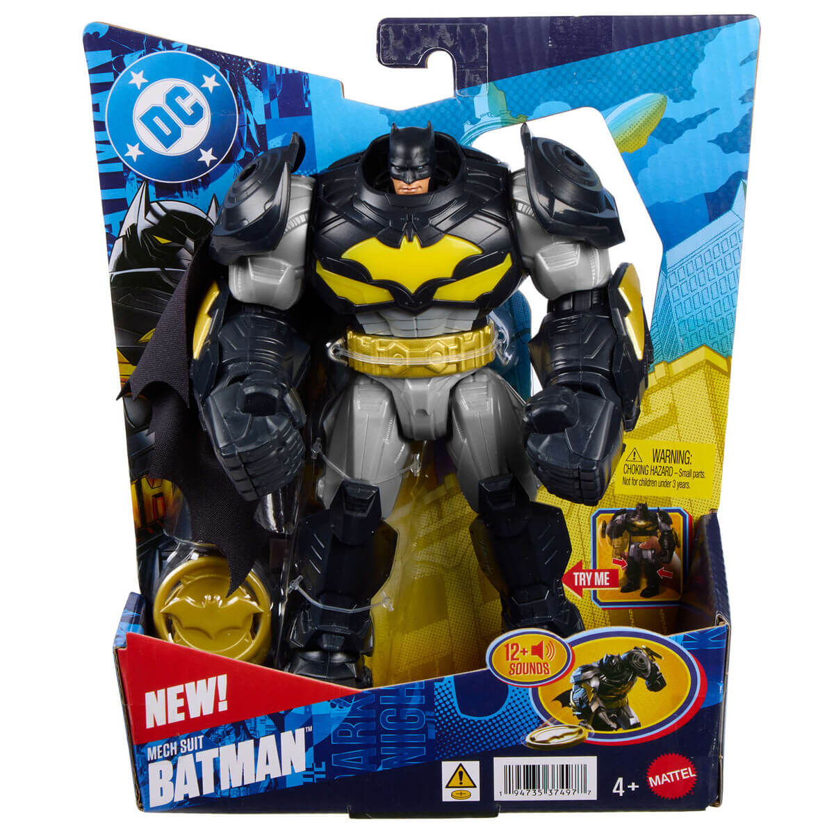 Sesli DC Batman Mekanik Zırhlı Aksiyon Figürü-  JMP84