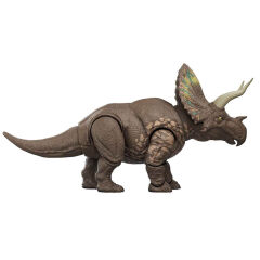 Jurassic World İz Sürücü Dinozor Figürü Film Serisi 33 cm- JGB92 - Eotriceratops-  JGB93