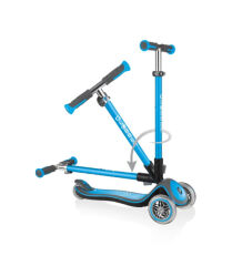 Globber Elite Deluxe Işıksız  Scooter - Mavi