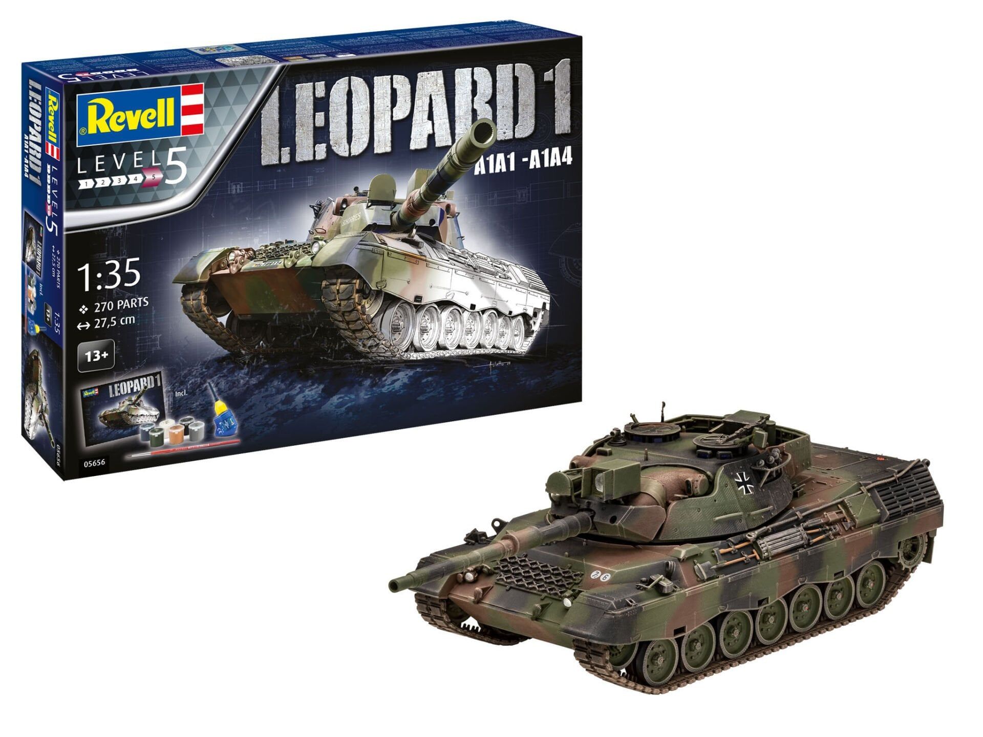 Revell Gift Set Leopard 1 A1A1-A1A4 (05656)