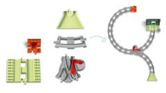 10425 LEGO® DUPLO Tren Tüneli ve Rayları Ek Macera Seti