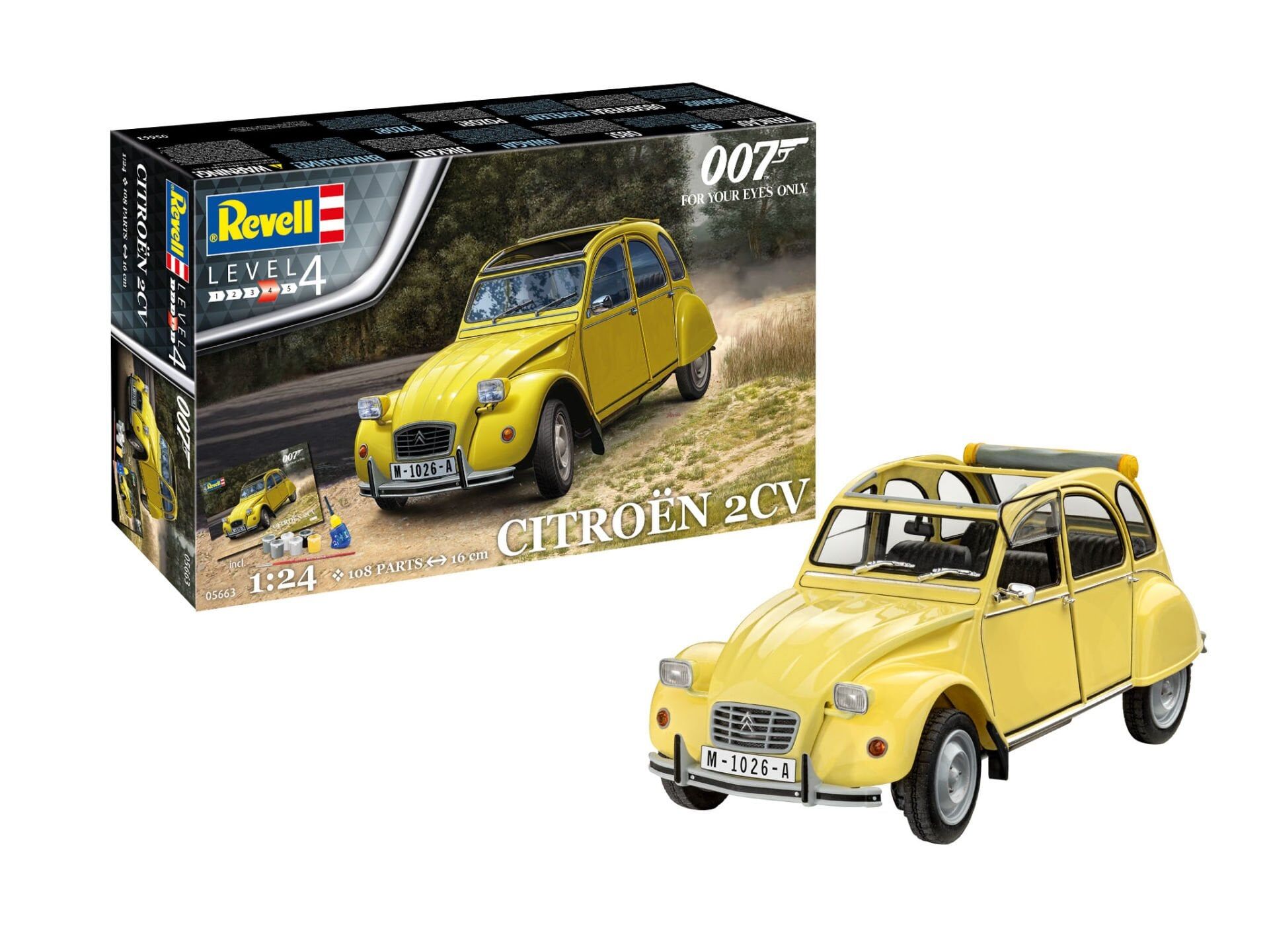 Revell Gift Set James Bond Citroen 2CV (05663)