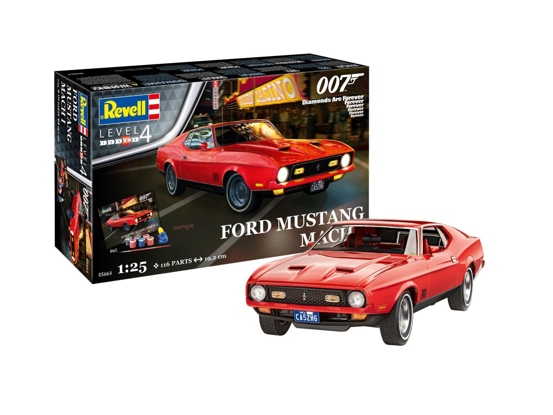 Revell Gift Set James Bond Ford Mustang Mach 1 (05664)