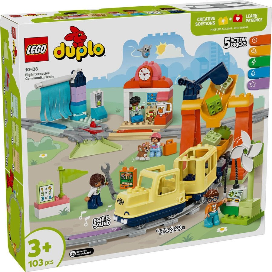 10428 LEGO® DUPLO Büyük İnteraktif Mahalle Treni