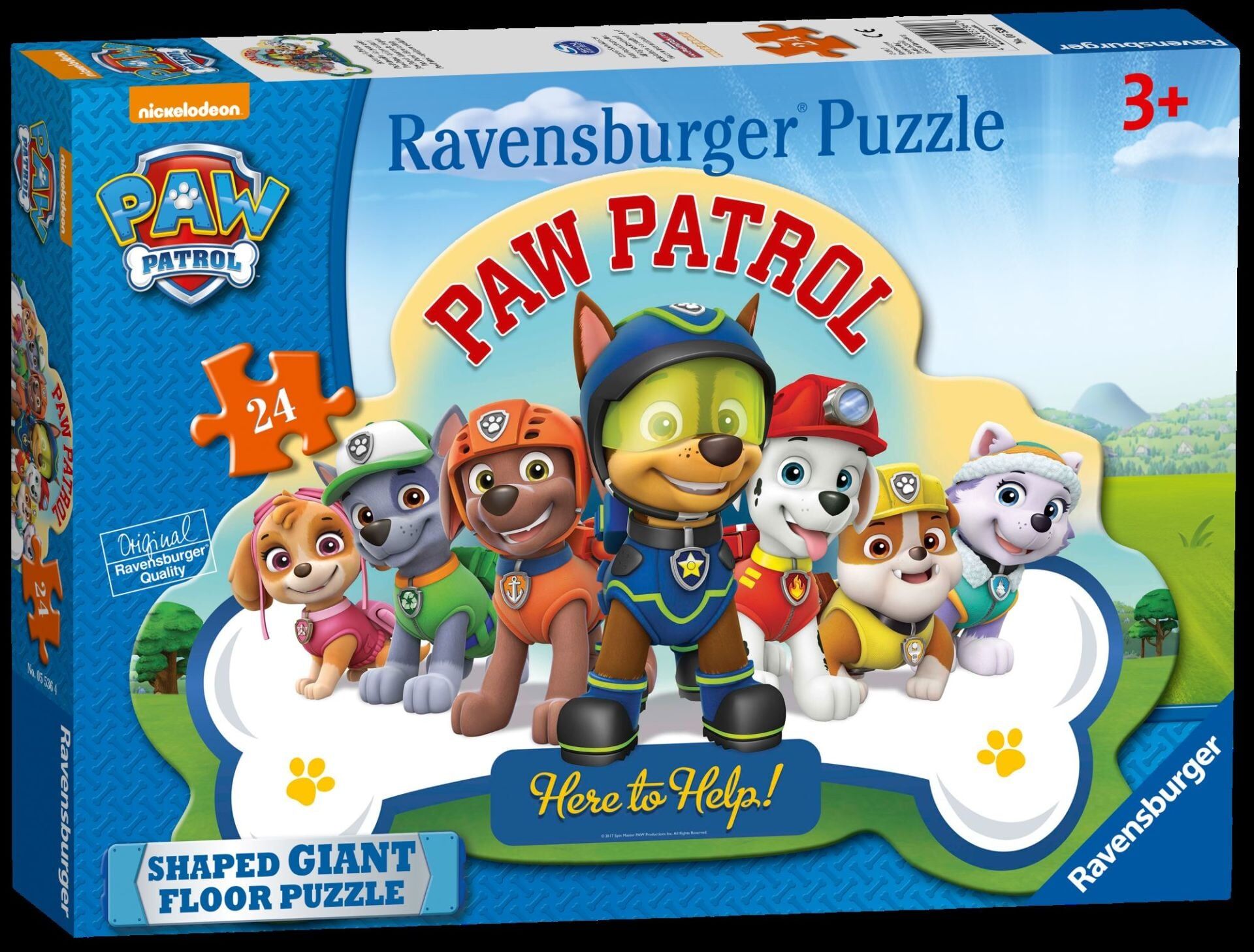 24 Parça Puzzle Paw Patrol (055364)
