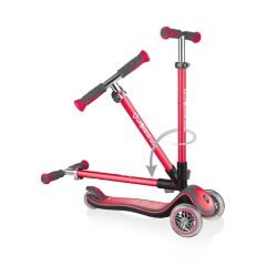 Globber Elite Deluxe Işıksız  Scooter - Kırmızı