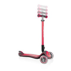 Globber Elite Deluxe Işıksız  Scooter - Kırmızı