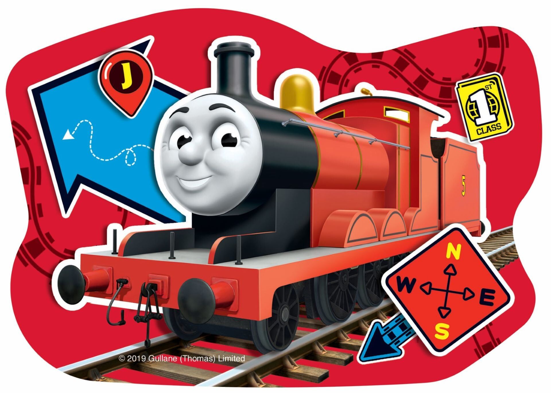 4/6/8/10 Parça Puzzle Thomas ve Arkadaşları (069781)