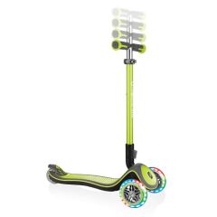 Globber Elite Deluxe Işıklı Scooter - Yeşil