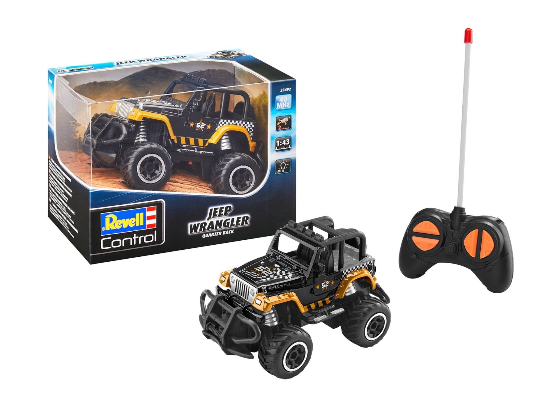 Revell Uzaktan Kumandalı Jeep Wrangler Quarter Back (23492)